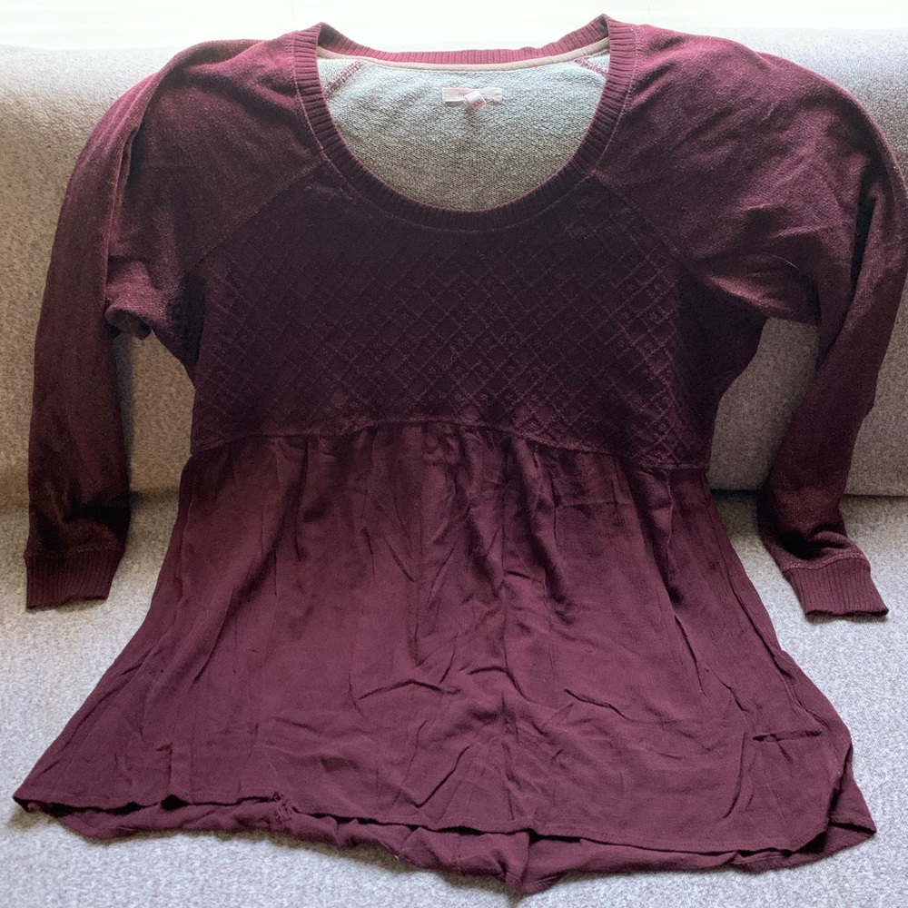 Long sleeve blouse